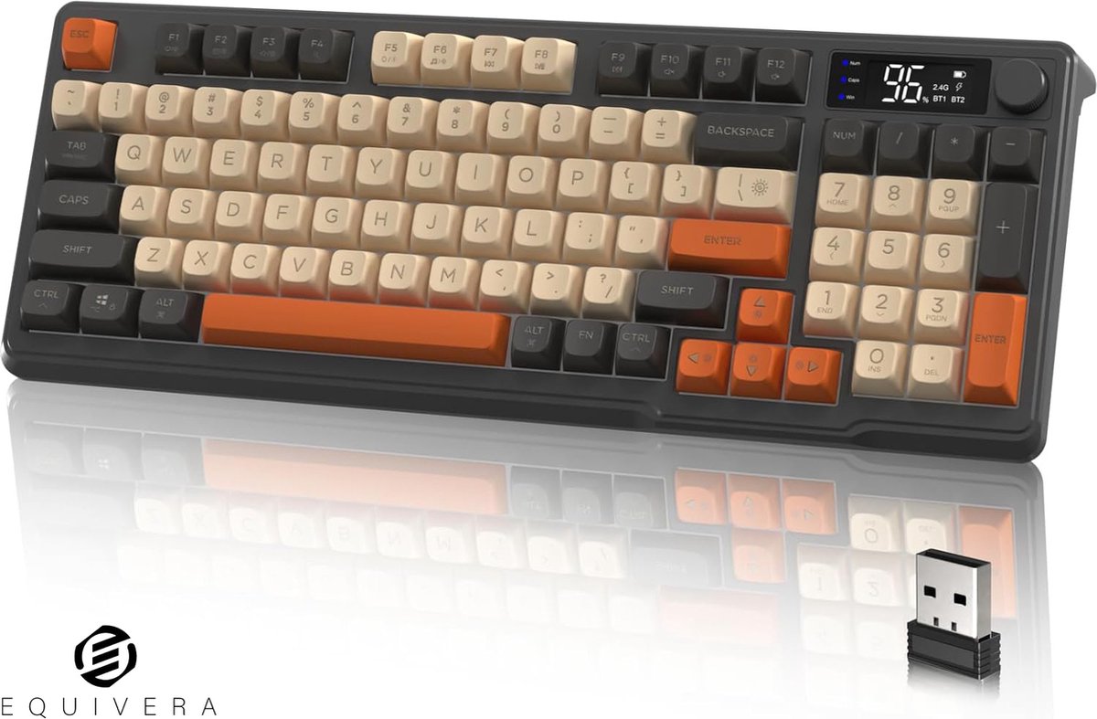 Equivera Mechanisch Toetsenbord - Gaming Toetsenbord - Mechanical Keyboard - Mechanische Toetsenbord