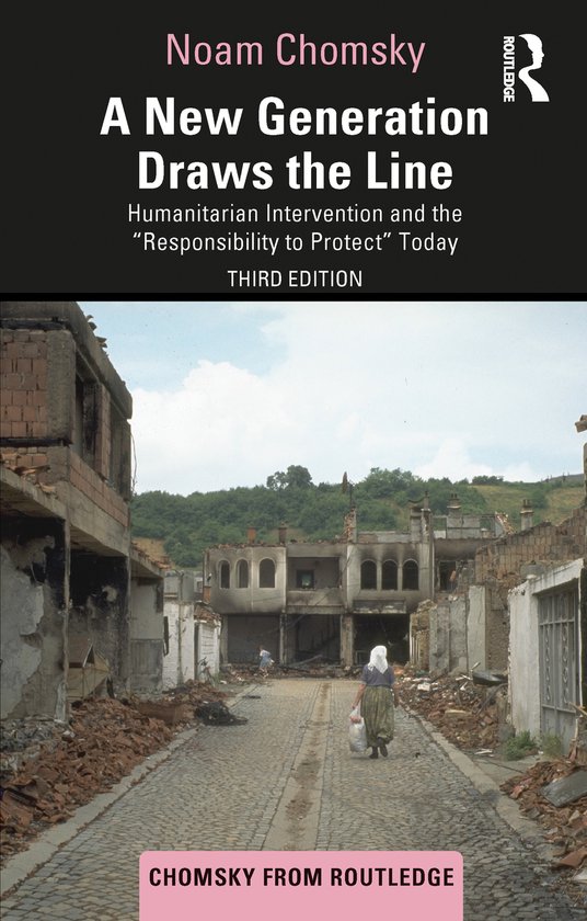 Chomsky from Routledge-A New Generation Draws the Line - cover