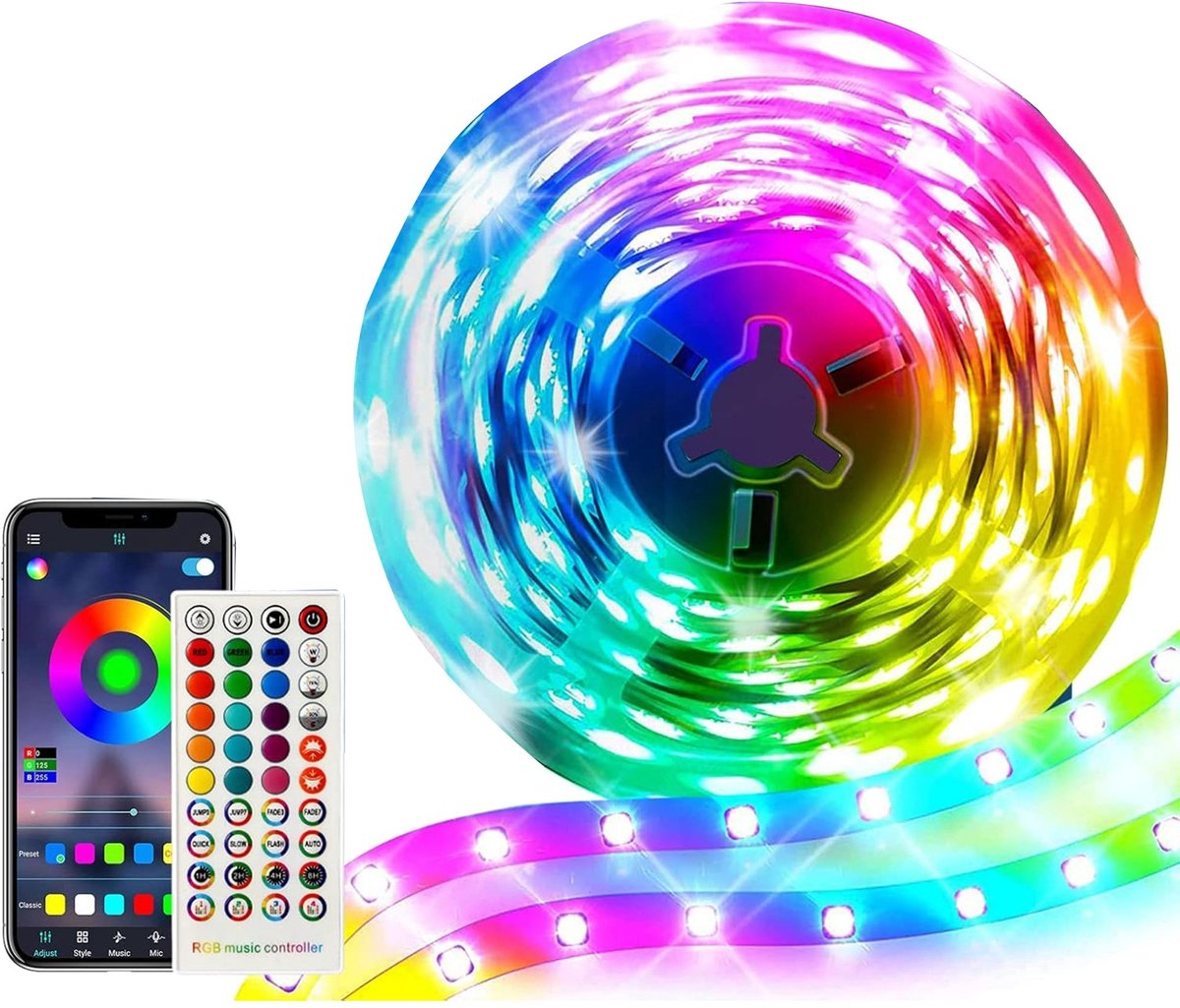 VELTRR® LED Strip 6 Meter - LED Verlichting Strips - LED Light