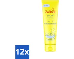 Zwitsal 0% Parfum - Babyverzorging - Zinkzalf - Voor de Gevoelige Babyhuid - 100 ml - Voordeelverpakking - 12 stuks