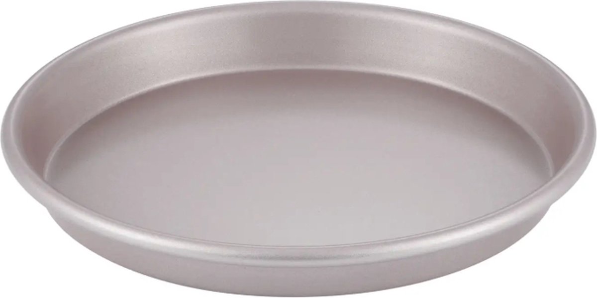 Chefmade Wk9171 8 Inch Anti-Aanbaklaag Zwaar Koolstofstaal Ronde Bakbakplaat