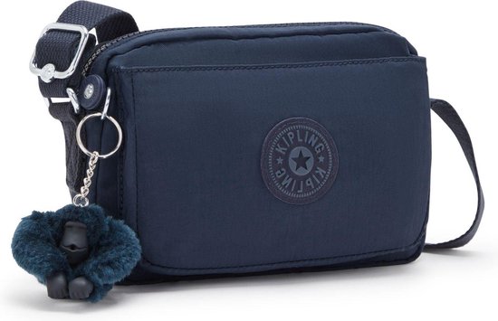kipling Sac à épaule bandoulière Basic Abanu Crossbody Blue Bleu 2