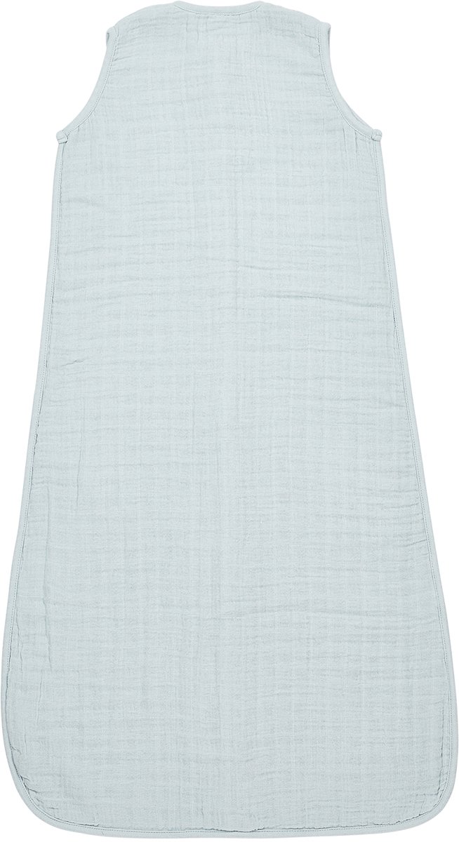 Meyco Baby Uni baby zomerslaapzak - pre-washed hydrofiel - grey blue - 110cm - 0.5 TOG van Merkloos — afbeelding 3