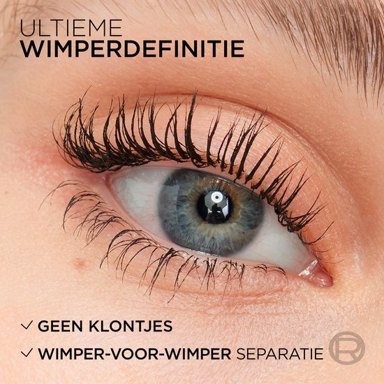 L’Oréal Paris Telescopic Mascara - Lengte mascara voor zichtbaar langere wimpers - Volume zonder klontjes - Zwart - 8ml