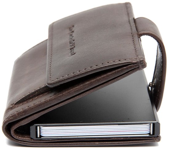 The Chesterfield Brand Cuir Porte-monnaie Lesina Wallet Brown Marron foncé