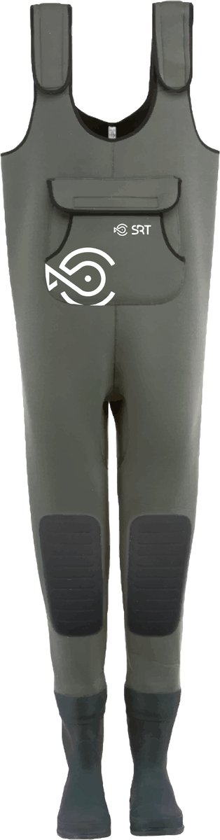 Sert Logo Neopreen Waadpak Grijs EU 40-41 Man