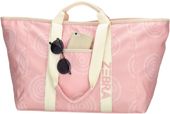 Zebra Trends Elise Strandtas - Natgoedvak - Ritsvak - Praktisch - Stijlvol - Roze boho