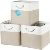 DOKOT Lot De 3 Petits Paniers De Rangement Rectangulaires En Jonc De Mer Tissés Faits à La Main Pour La Maison, La Salle De Bain