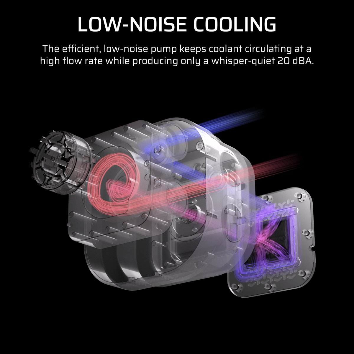 Corsair NAUTILUS 240 RS ARGB waterkoeling 4-pins PWM fan-connector