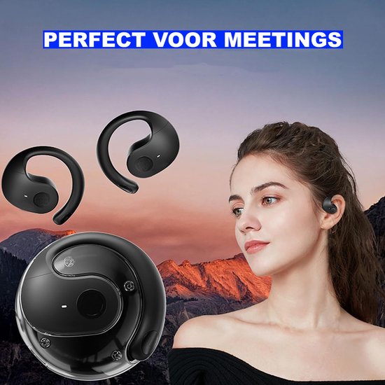 Kentfaith AI Translator Earbuds Real Time 3-in-1 Bluetooth 5.3 Vertaal Oordopjes met 150 talen, 98% nauwkeurigheid, 0,3 s Live vertaling, met offline ondersteuning voor reizen, zaken, leren