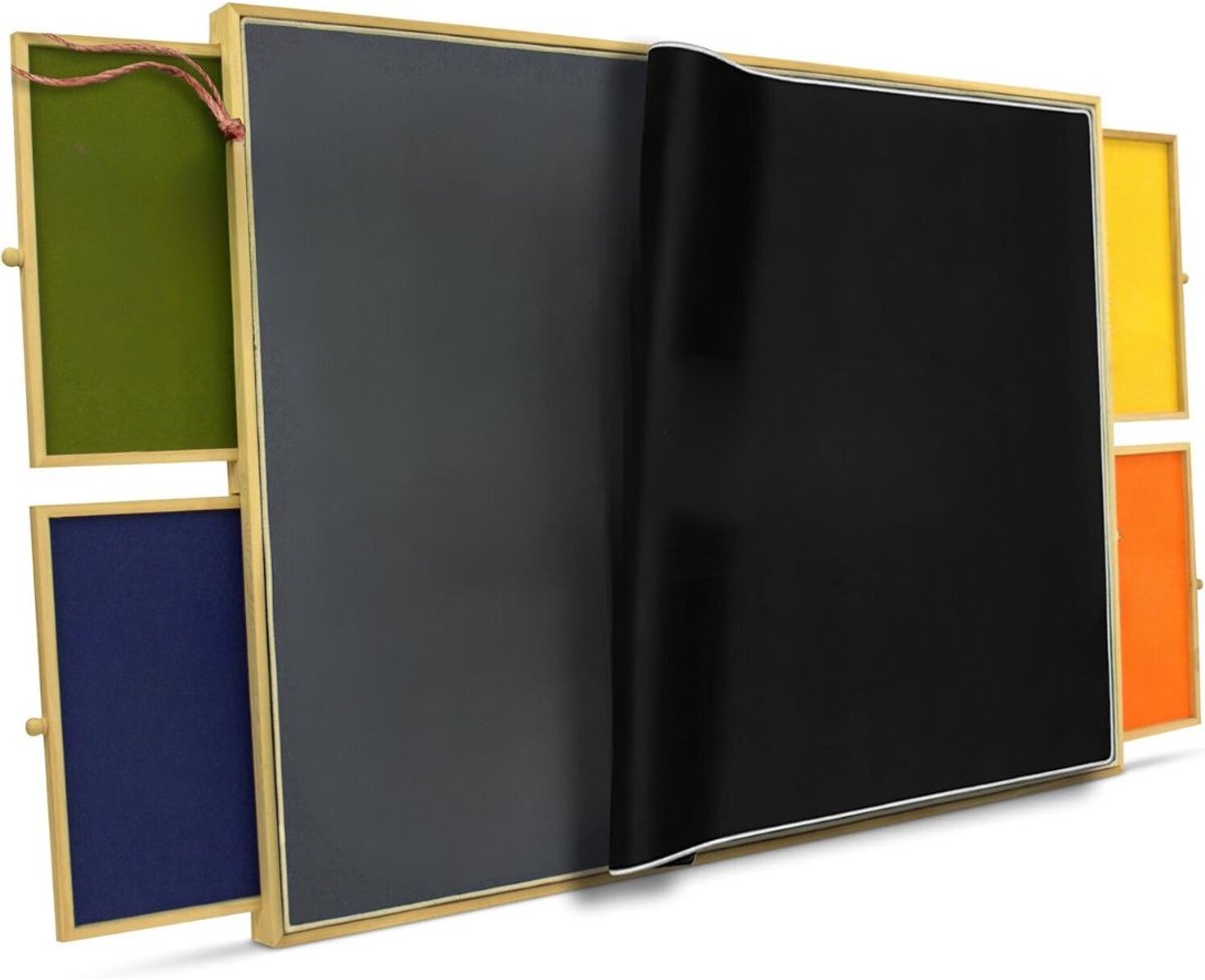 ApexArte® Puzzeltafel - Puzzelmat - Puzzelmap - Zwart