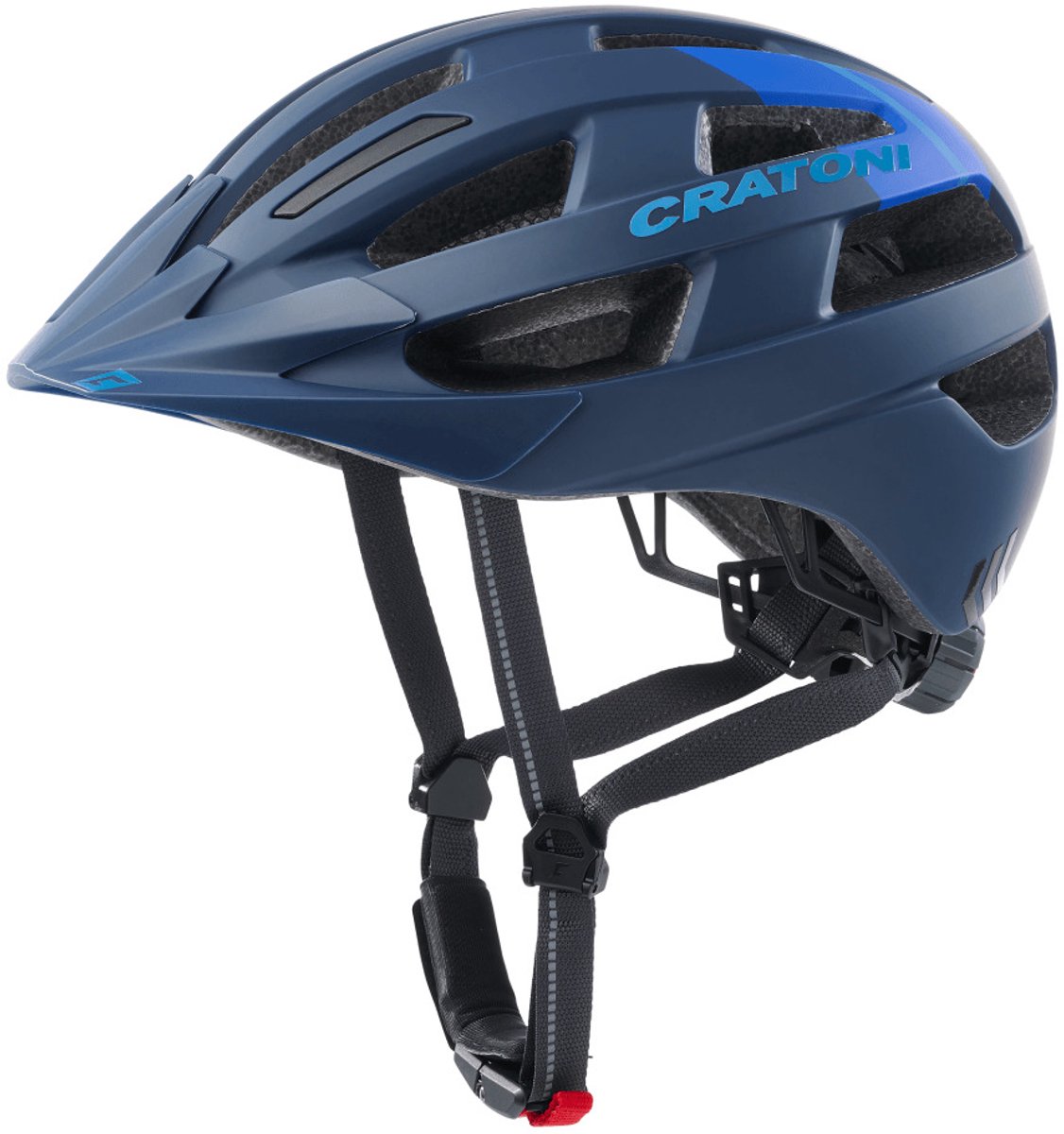 Helmet Cratoni Velox Blue Matt - S/M (52-57cm)