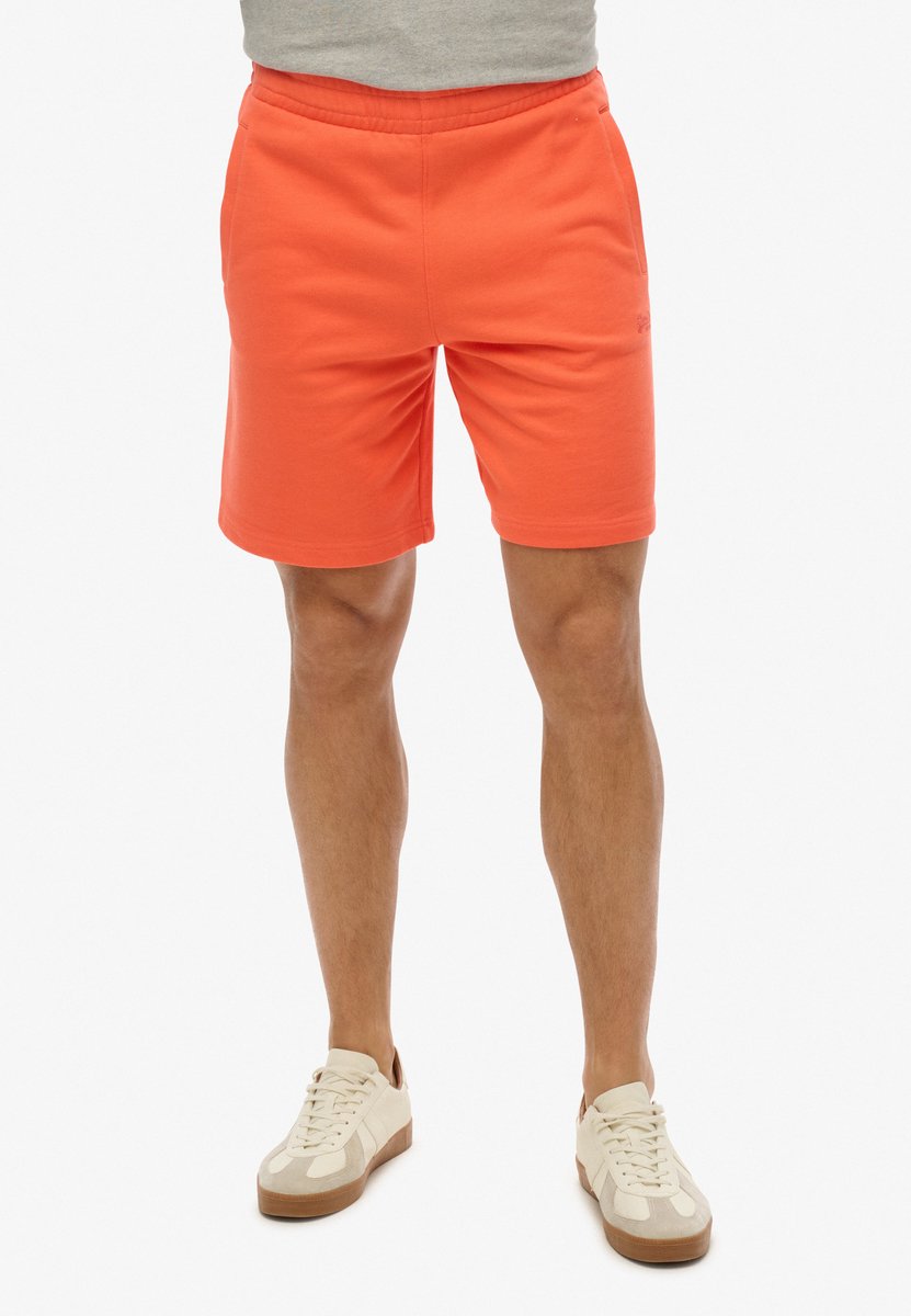 Superdry Essential Logo jersey short Heren Korte broeken Koraal