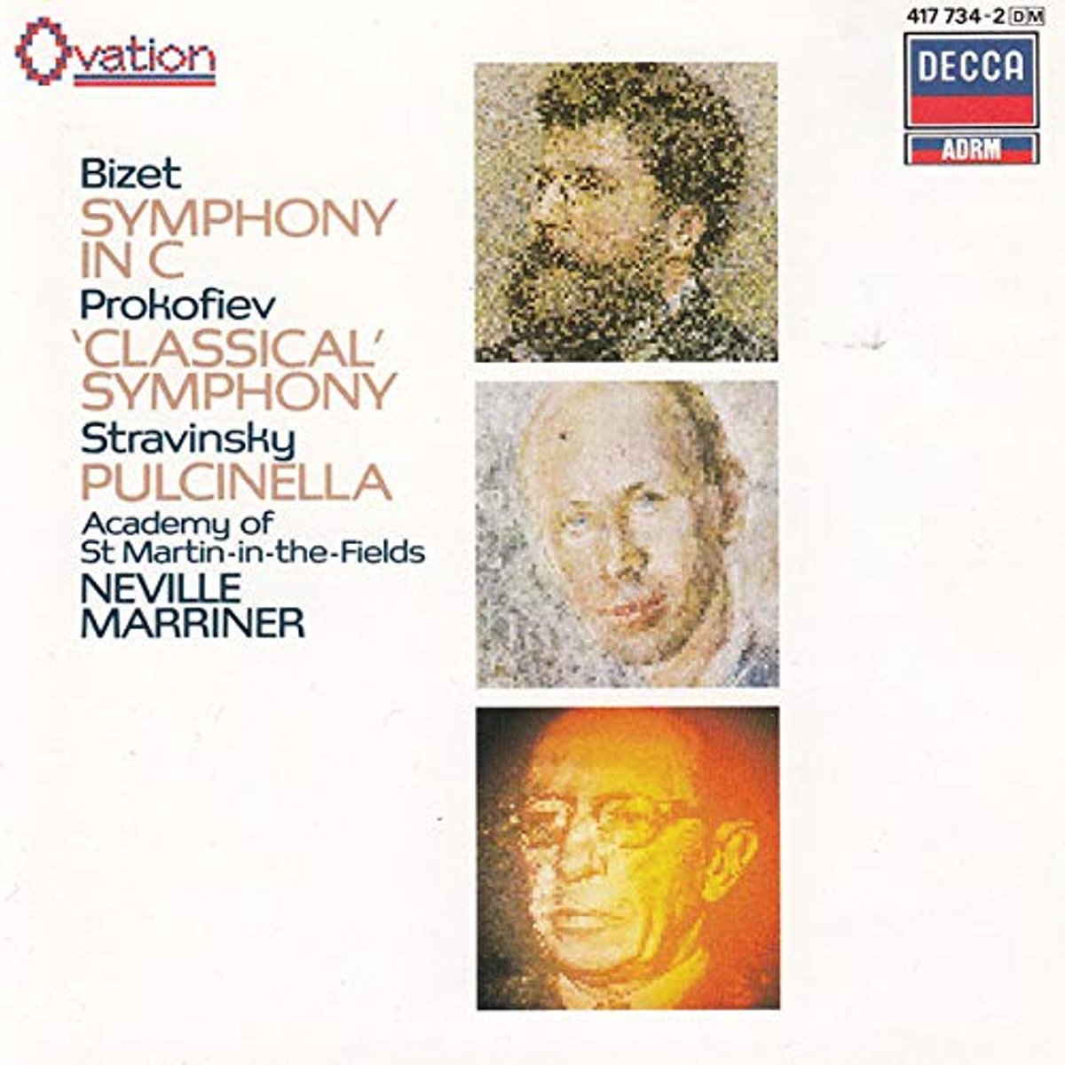 Bizet: Symphony in c / Prokofiev: Classical symphony / Stravinsky: Pulcinella
