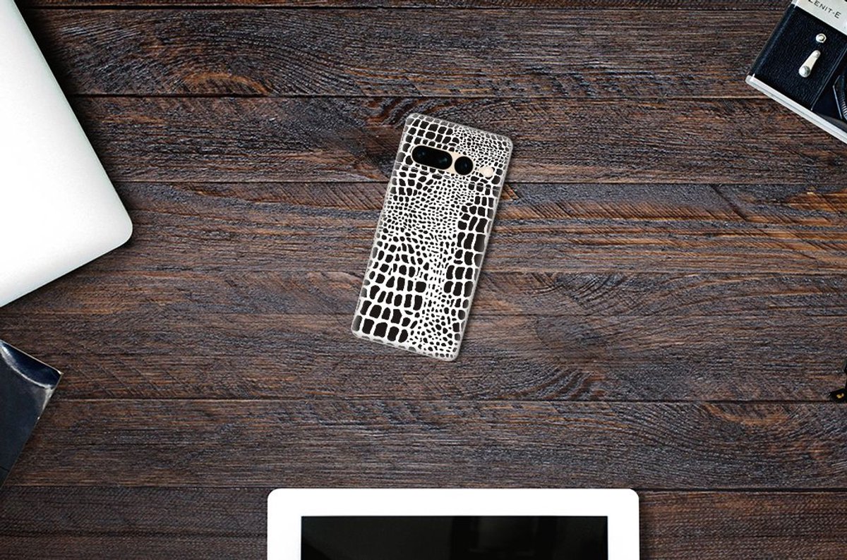 Google Pixel 7 Pro TPU Hoesje Slangenprint