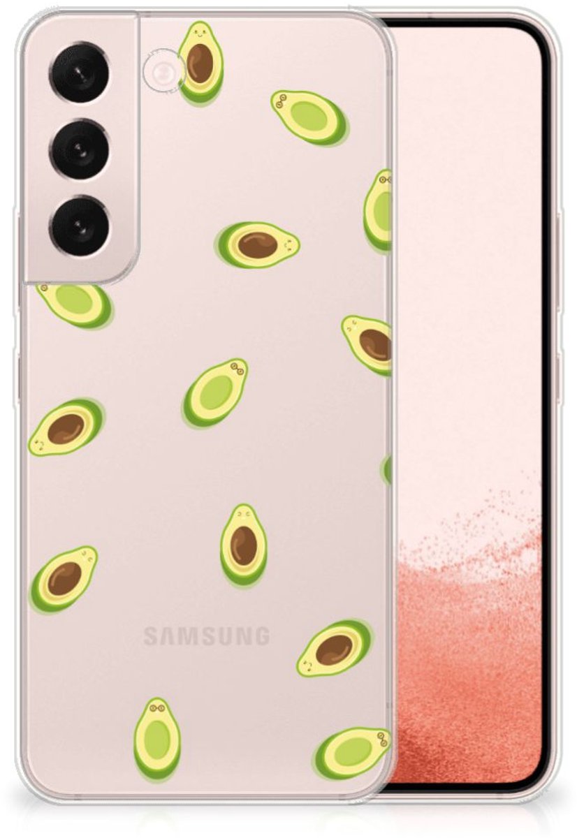 TPU Hoesje voor Samsung Galaxy S22 Siliconen Case Avocado