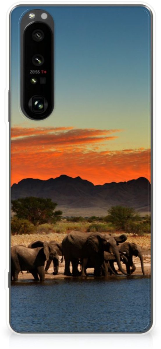 Sony Xperia 1 III TPU Hoesje Olifanten