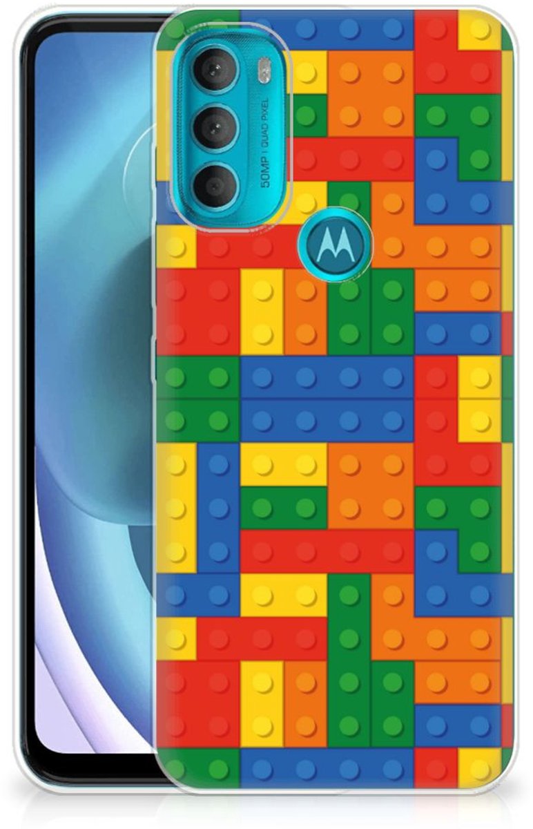 Motorola Moto G71 5G TPU bumper Blokken