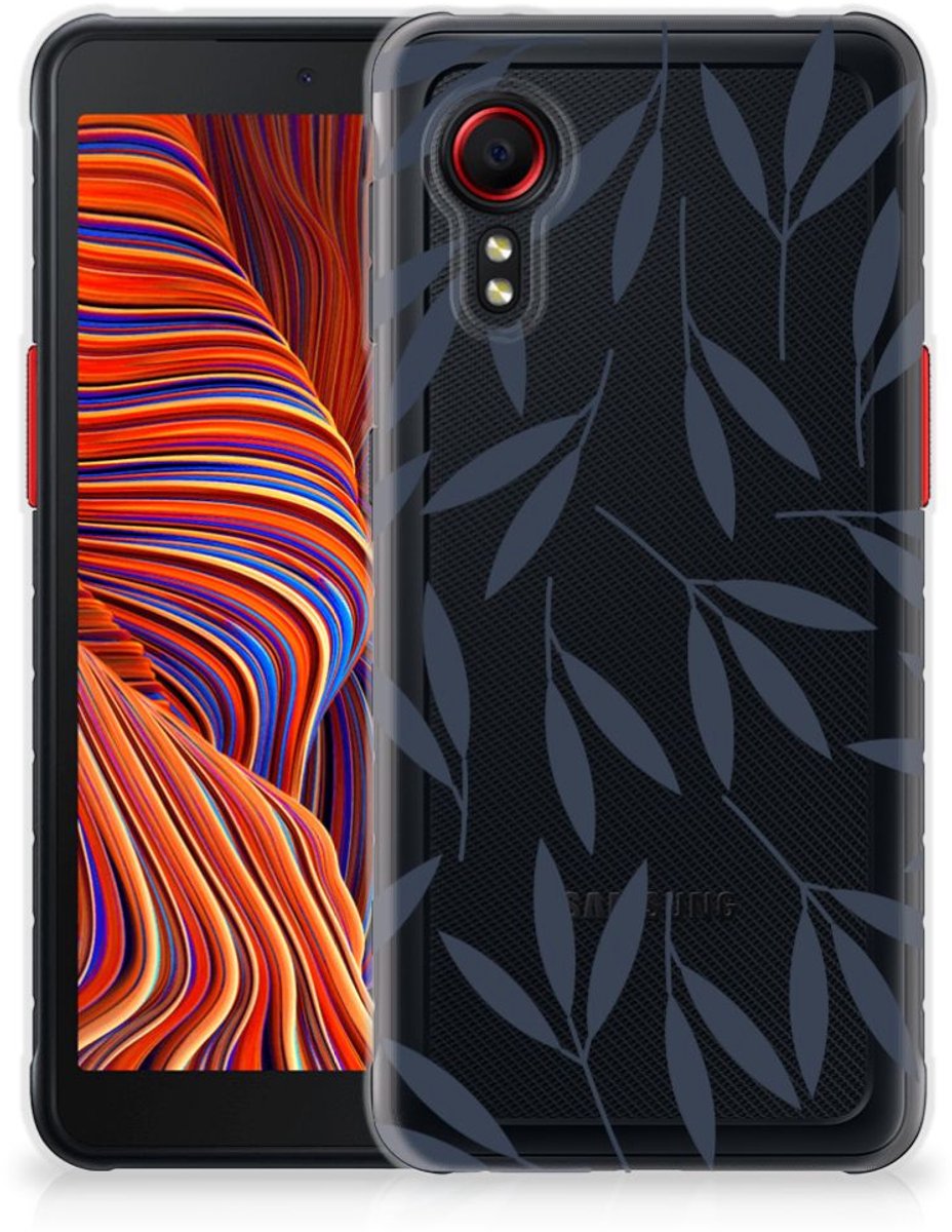 Samsung Galaxy Xcover 5 TPU Case Leaves Blue