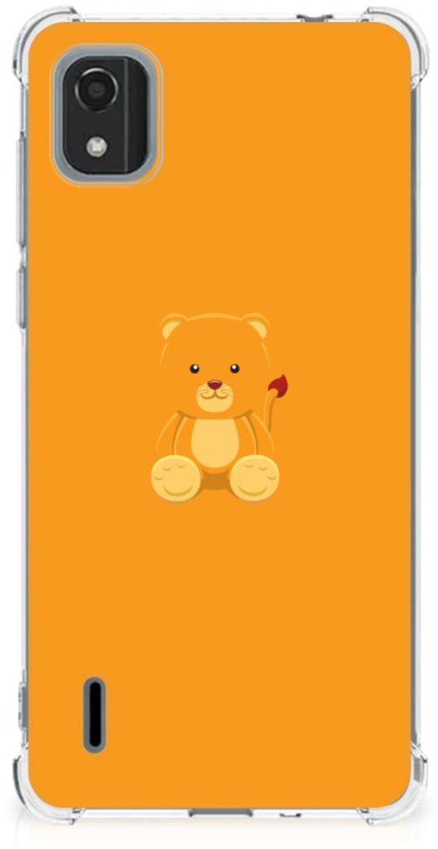Nokia C2 2nd Edition Stevig Bumper Hoesje Baby Beer