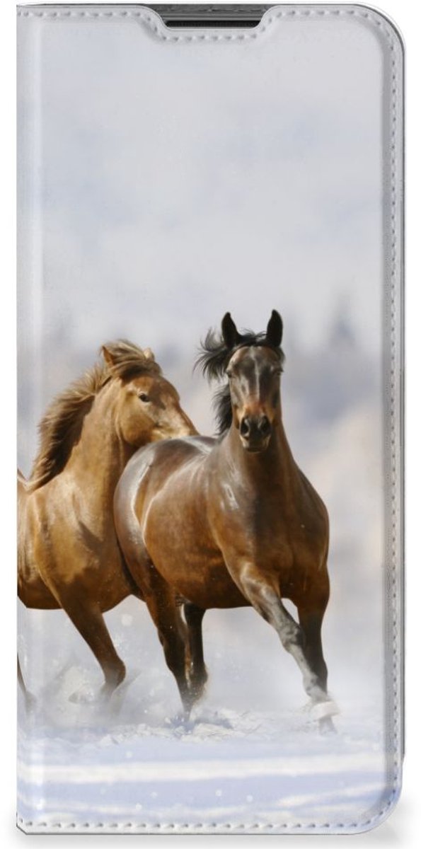 Nokia G50 Hoesje maken Paarden