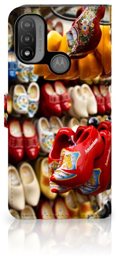 Tenphone Etui Coque pour Motorola Moto E20 | E30 | E40 Portefeuille Sabots