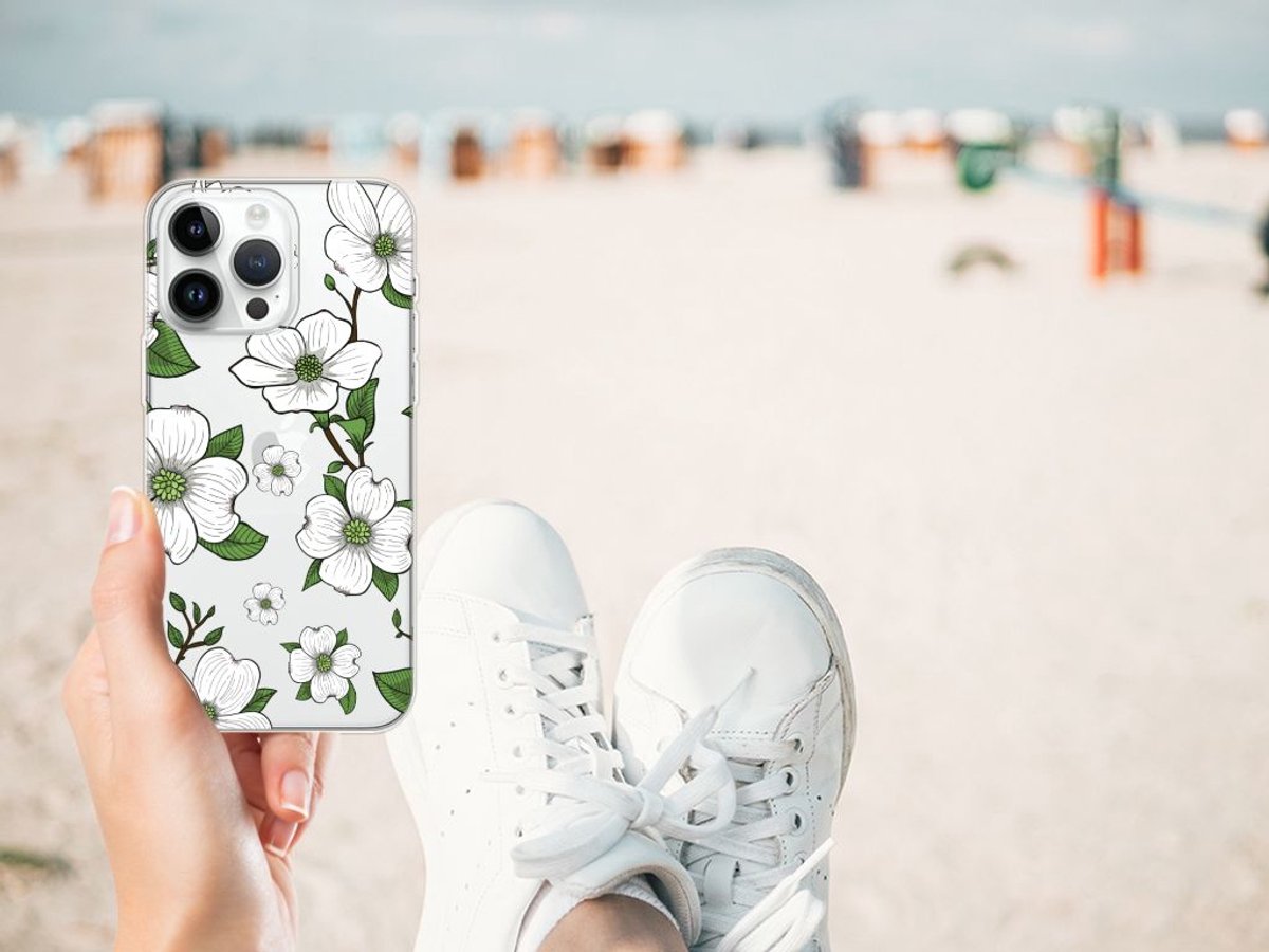 iPhone 14 Pro Max TPU Case Dogwood Flowers