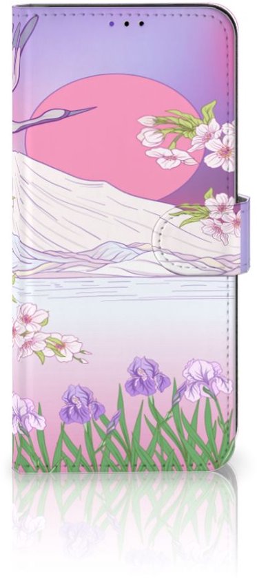 Coque de Protection pour Samsung Galaxy A22 5G Portefeuille Flying Bird Cadeaux pour les Femmes