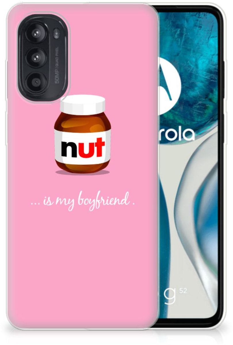 Motorola Moto G52/G82 Siliconen Case Nut Boyfriend