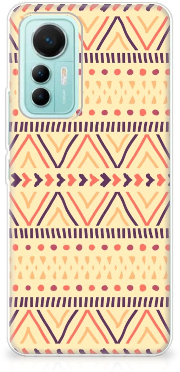 Xiaomi 12 Lite TPU bumper Aztec Yellow