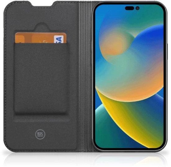 Bookcase iPhone 14 Pro Phone Case Pop Art Princess