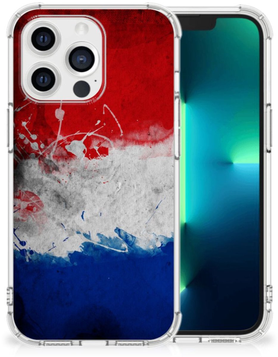 TPU Case Anti-Shock voor Apple iPhone 13 Pro Cover Case Nederland