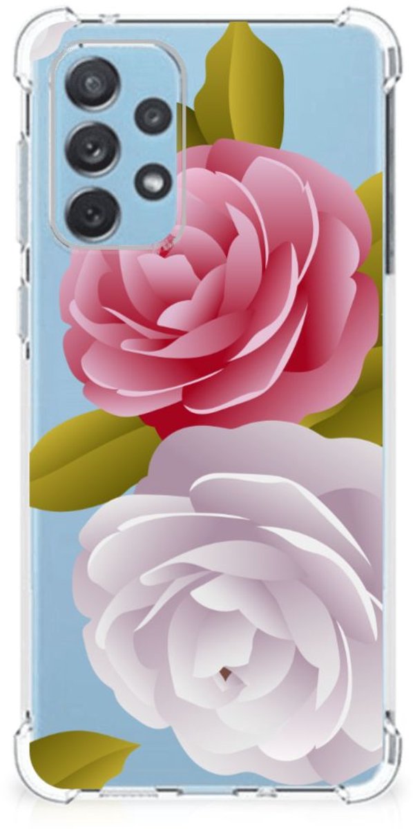 Back Cover voor Samsung Galaxy A73 Case Roses
