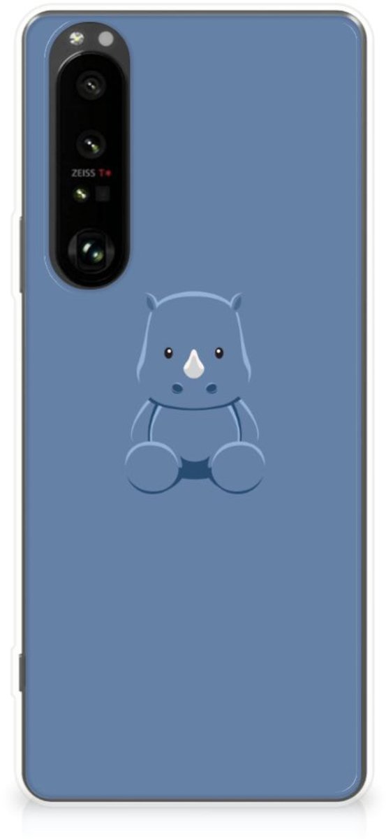 Sony Xperia 1 III Telefoonhoesje met Naam Baby Rhino