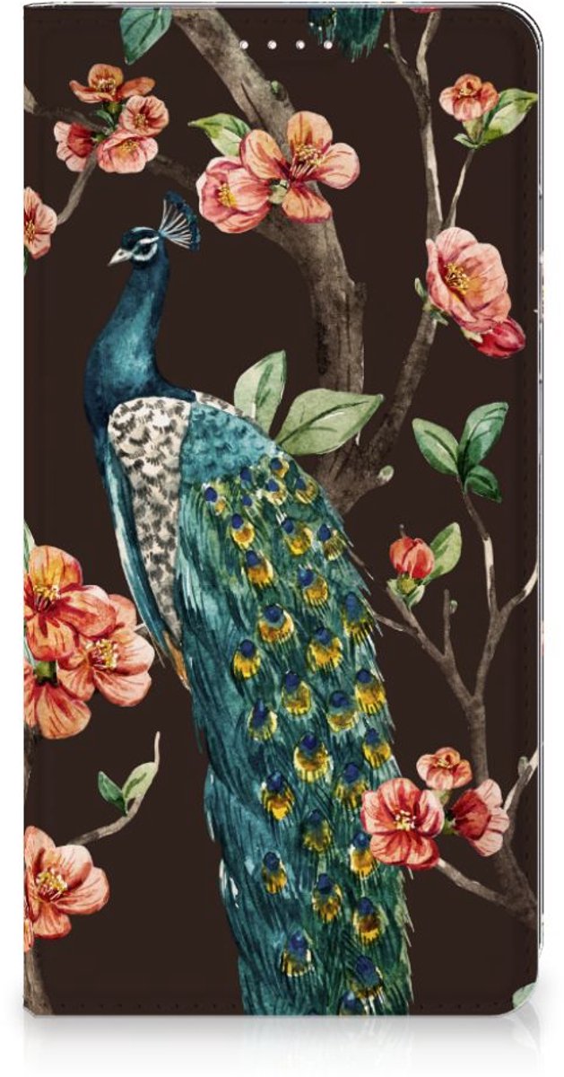 Samsung Galaxy S23 Plus Hoesje maken Pauw met Bloemen