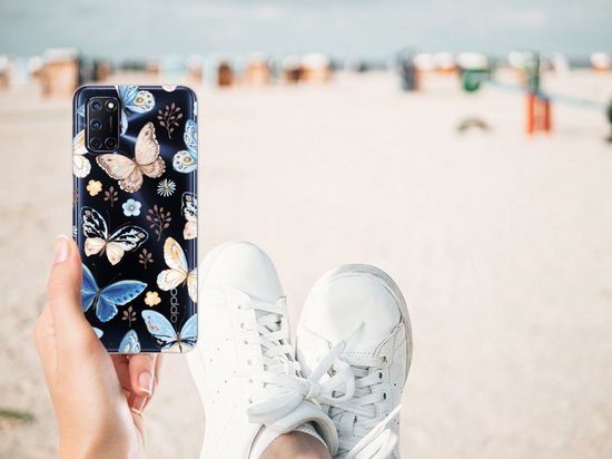 Coque en TPU adaptée pour OPPO A52 | A72 Papillon