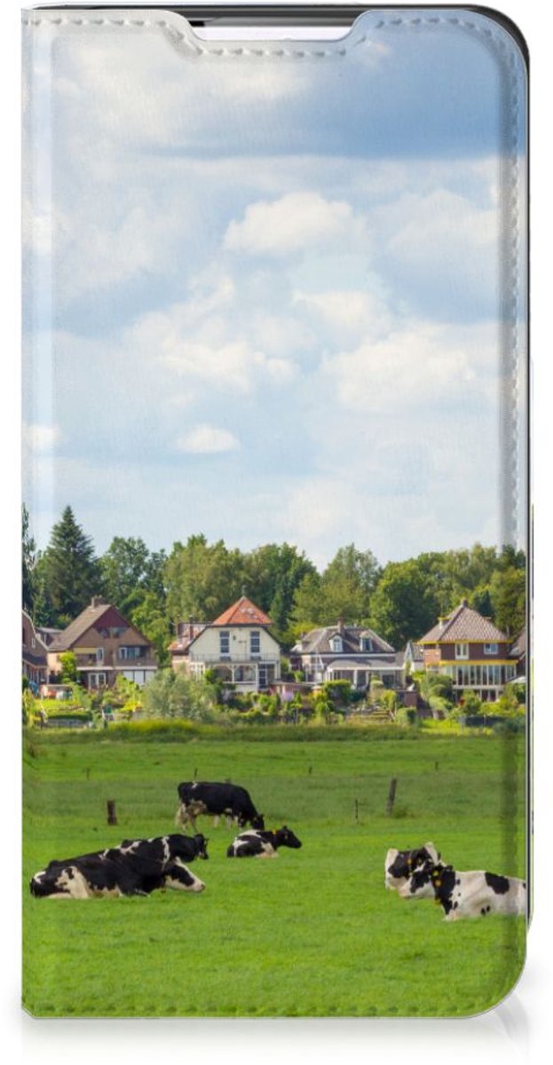 Book Case voor Samsung Galaxy S22 Hoesje maken Koeien