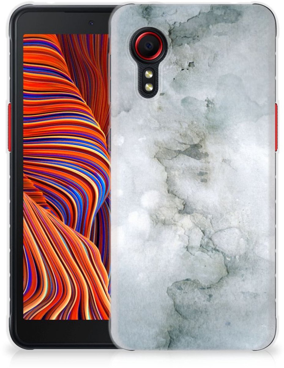Hoesje maken Samsung Galaxy Xcover 5 Painting Grey