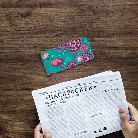 Portefeuille OPPO Reno 6 Pro+ 5G Cuir de Première Qualité Housse pour Cercles Et Papillons