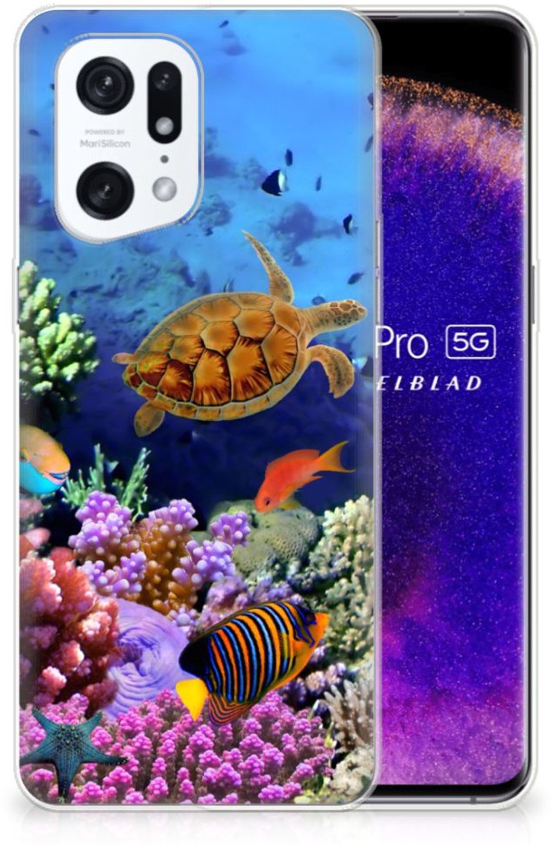 OPPO Find X5 Pro TPU Hoesje Vissen