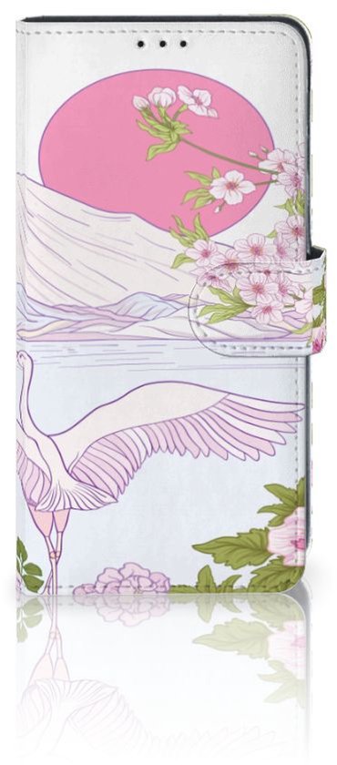Etui Smartphone Xiaomi Mi Note 10 Lite Etui Book Style Oiseau Debout
