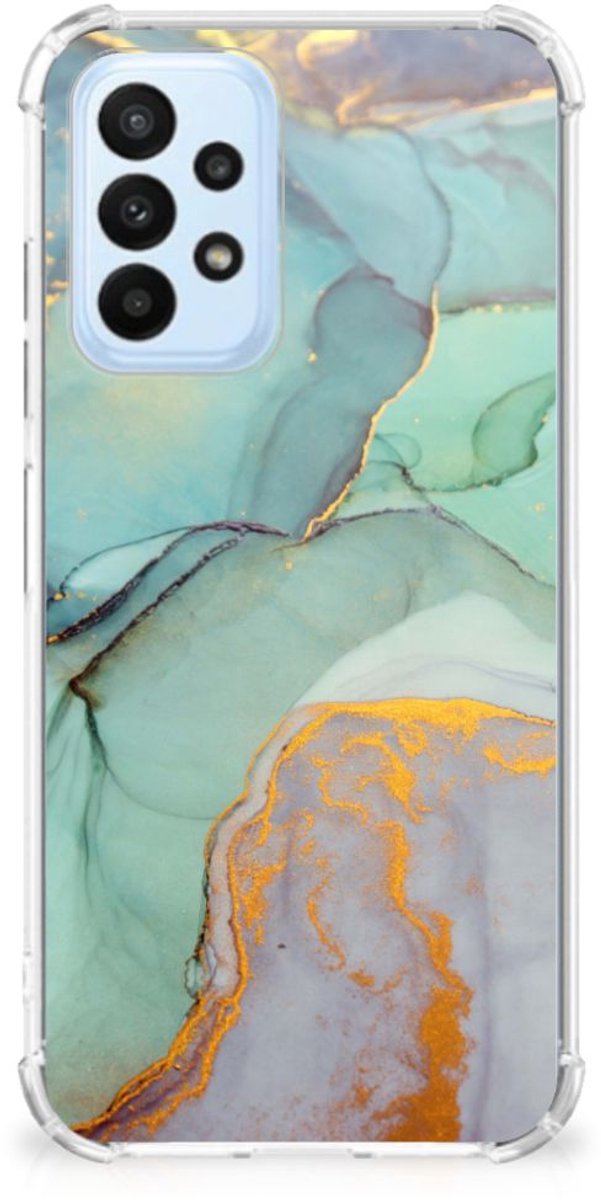 Back Cover voor Samsung Galaxy A23 Watercolor Mix