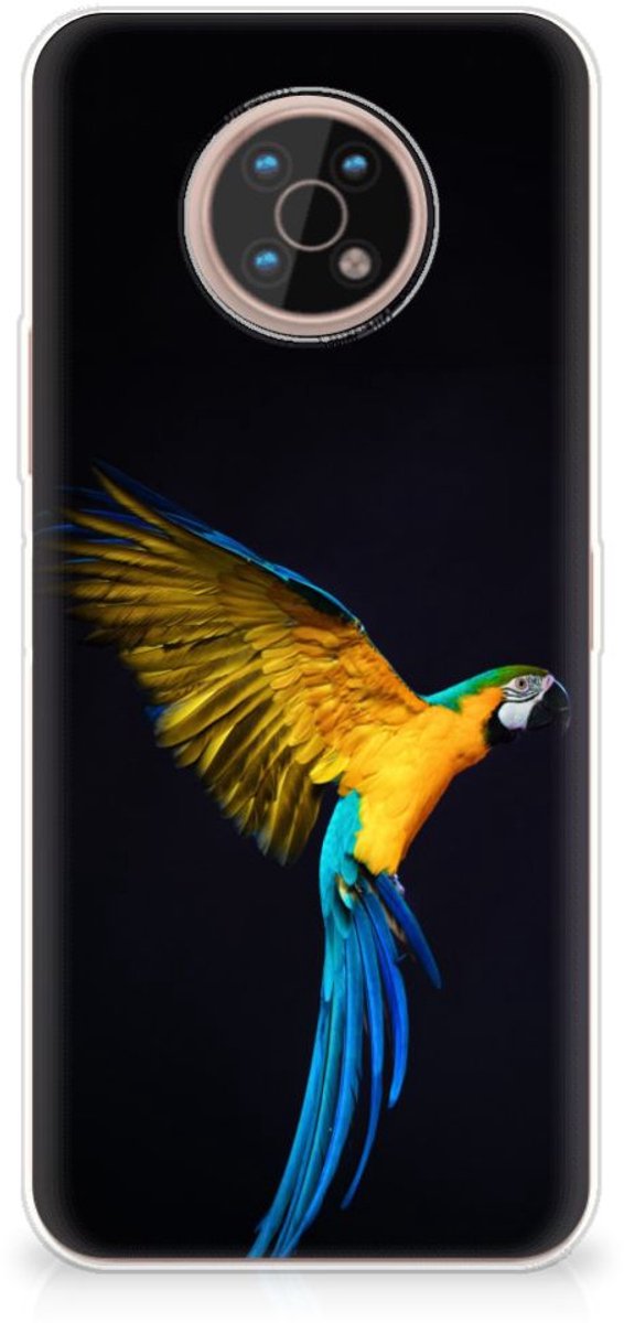 Nokia G50 TPU Hoesje Papegaai