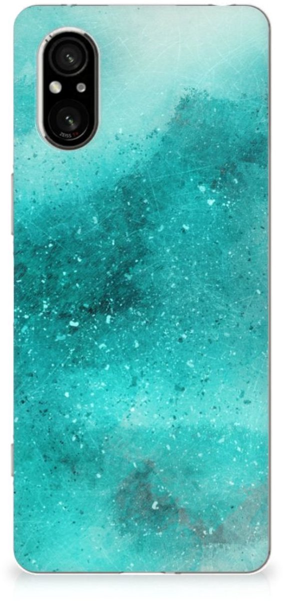 Hoesje maken Sony Xperia 5 V Painting Blue