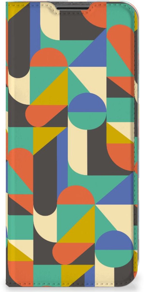 Nokia G50 Hoesje met Magneet Funky Retro