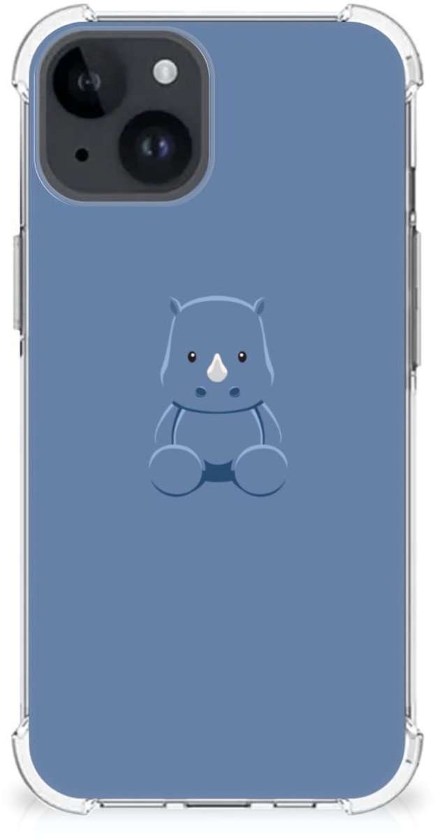iPhone 15 Stevig Bumper Hoesje Baby Rhino
