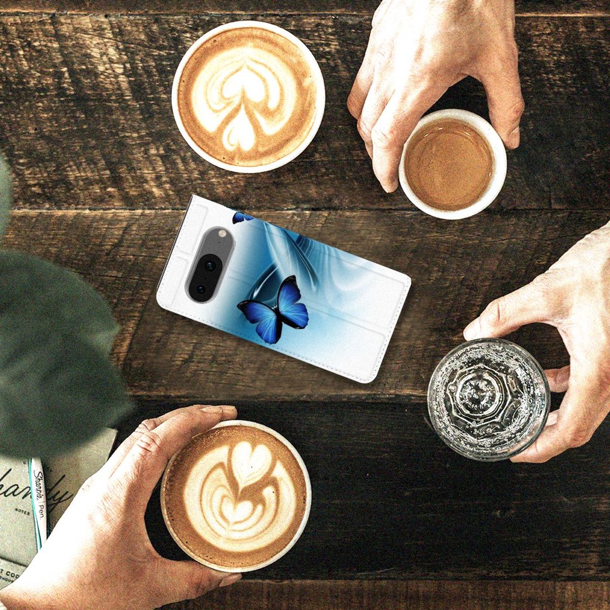 Google Pixel 8 Hoesje maken Vlinders