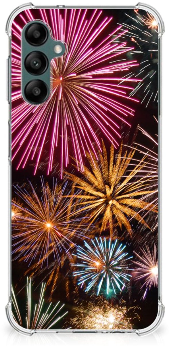 Samsung Galaxy A14 5G/4G Anti Shock Bumper Case Vuurwerk
