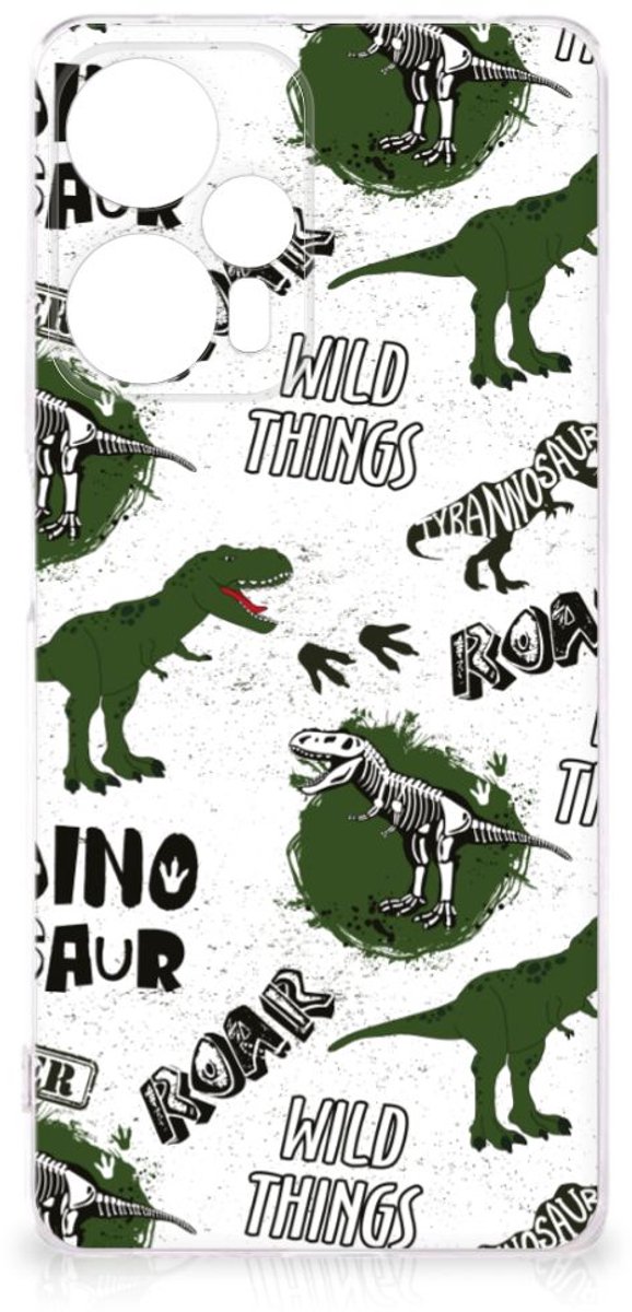 TPU Hoesje voor Xiaomi Poco F5 Dinosaurus