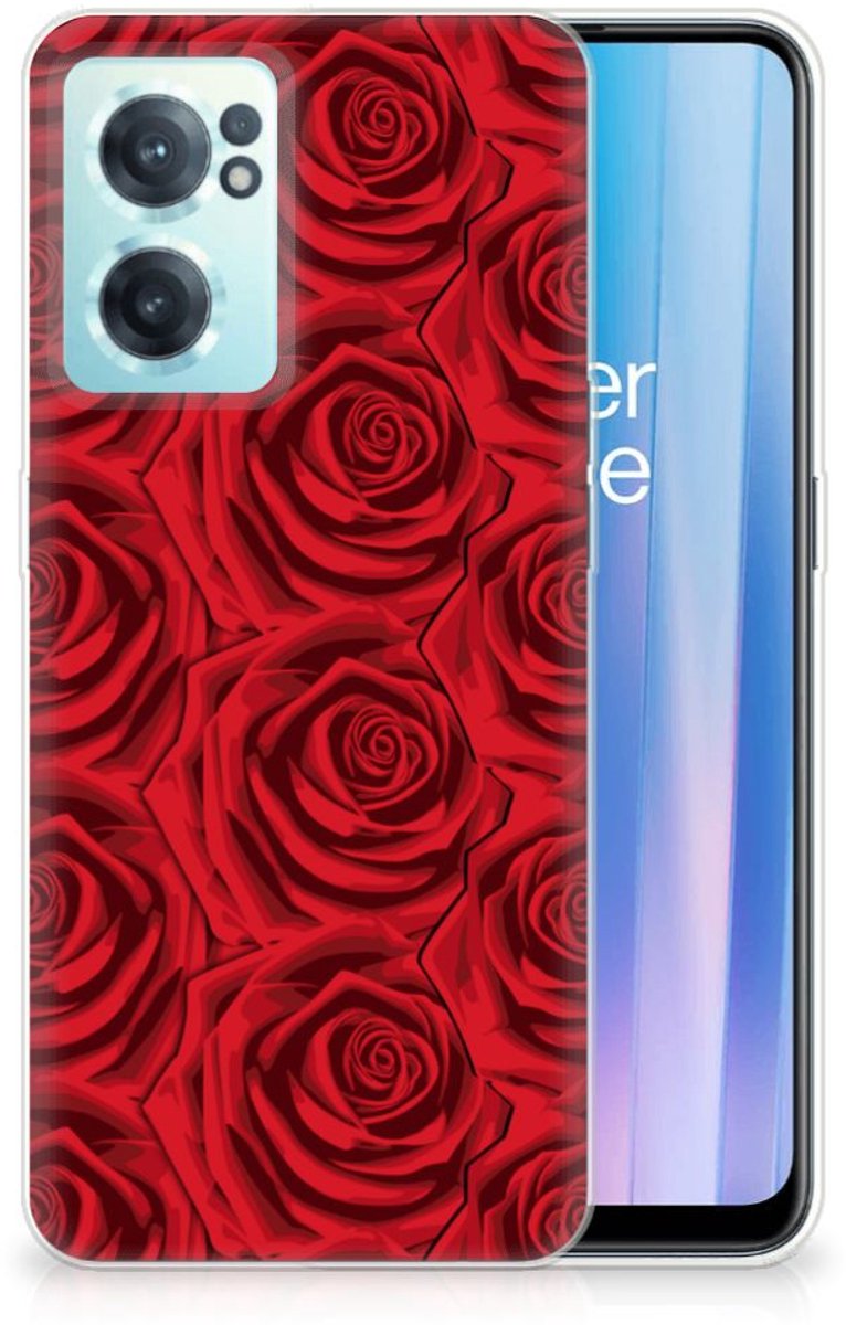 OnePlus Nord CE 2 5G TPU Case Red Roses